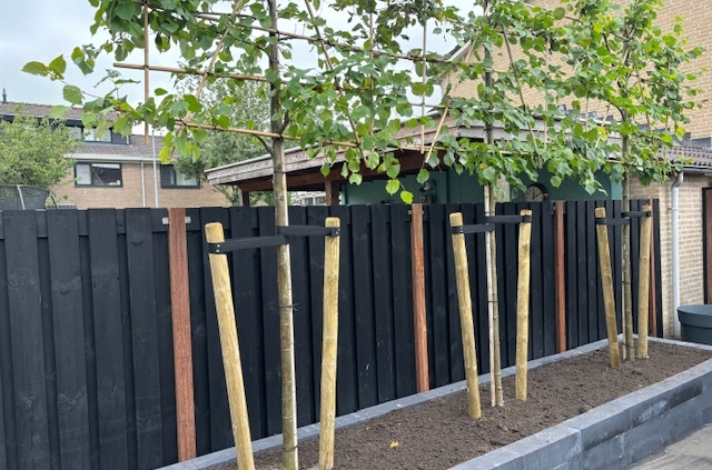 Schutting laten plaatsen